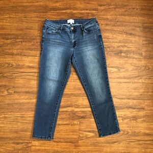 Made in Blue Mid-Rise Ankle Jeans